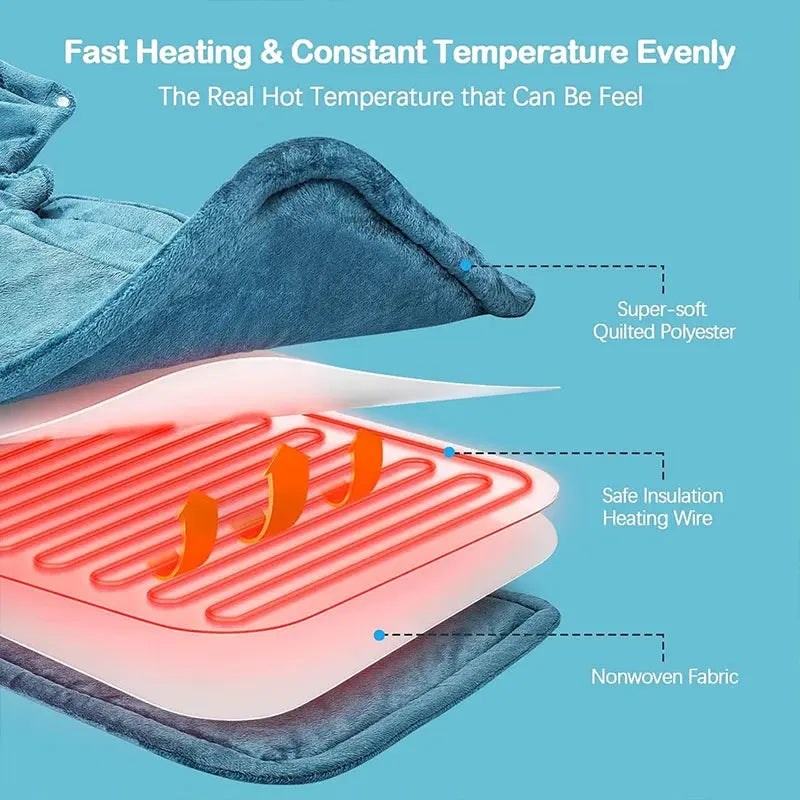 Deeper Pain Relief Weighted Heating Pads for Neck and Shoulders and AliExpress