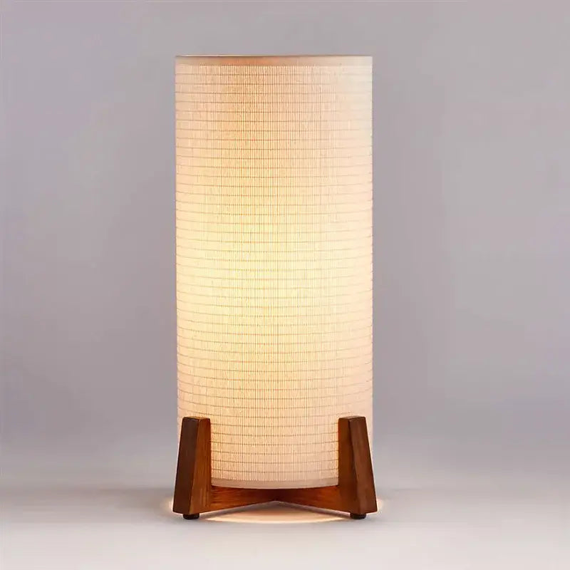 Chinese Fabric Floor Lamp – Zen-Inspired Wooden Lighting Homelover Light Store