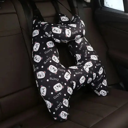 Cute Animal Pattern Kid Neck Head Support U-Shape Children Travel