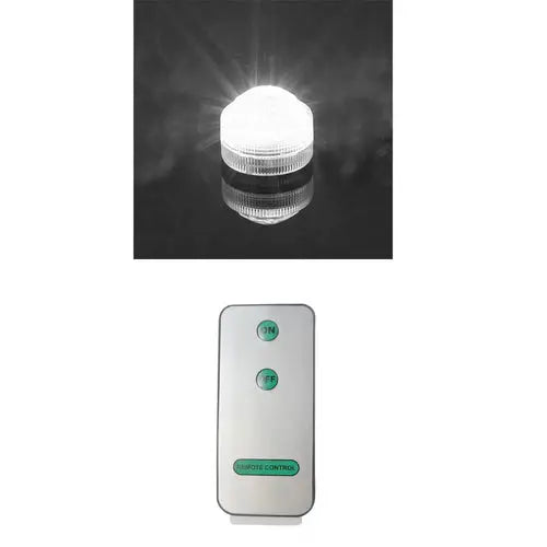 Mini luces LED sumergibles con control remoto, multicolor, impermeables, pequeñas
