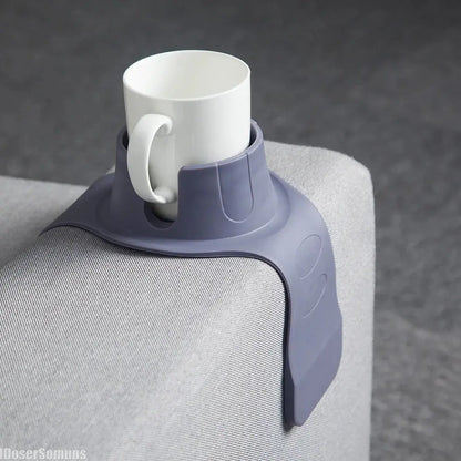 New Silicone Sofa Storage Tray Armrest Stand Cup Holder Drink Coaster