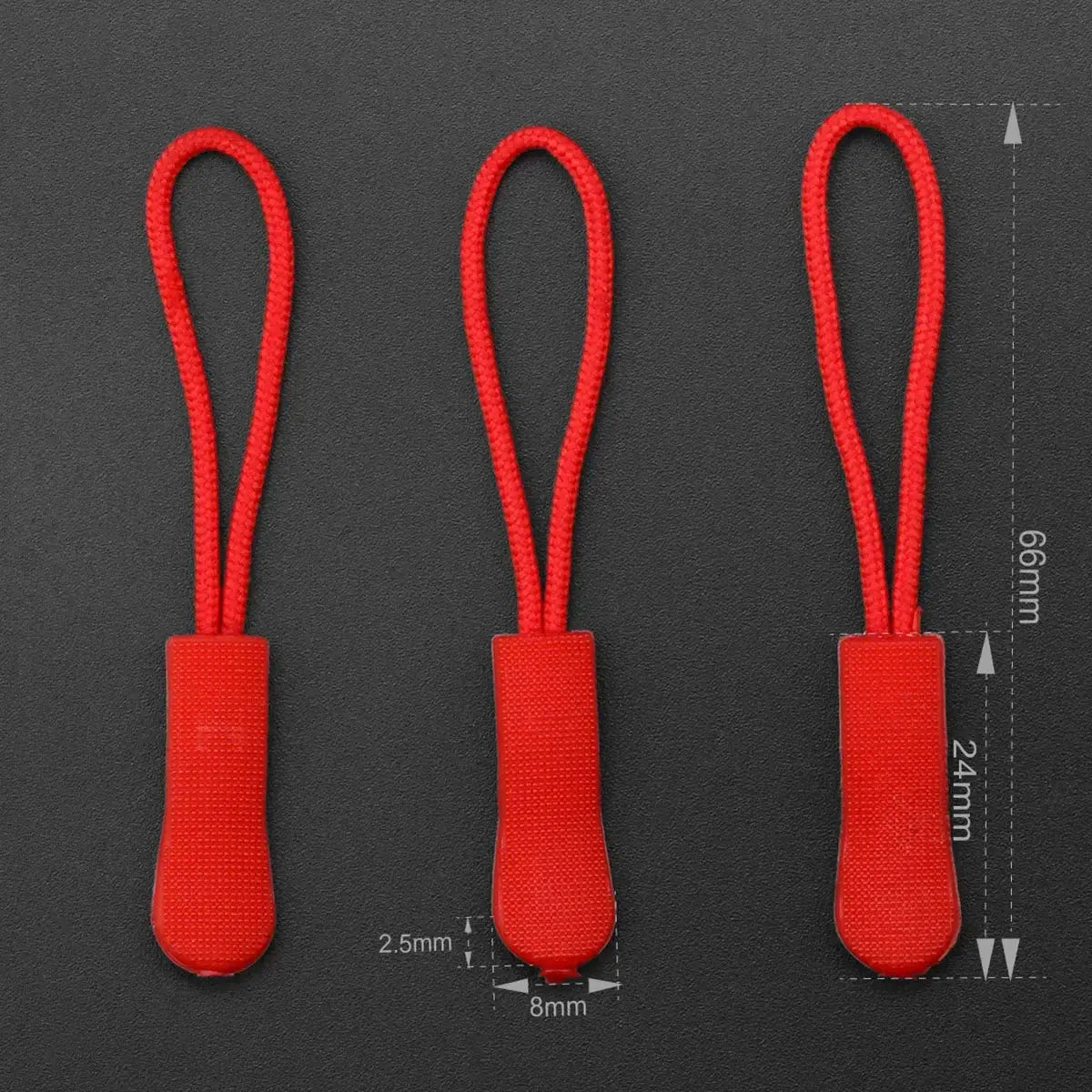 10pcs Colorful Zipper Puller Cord Zip Puller Replacement Ends Lock AliExpress