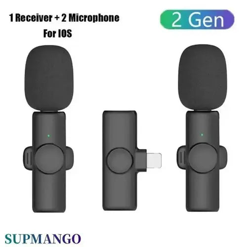 K11 Professional Wireless Lavalier Microphone for iPhone iPad Laptop AliExpress