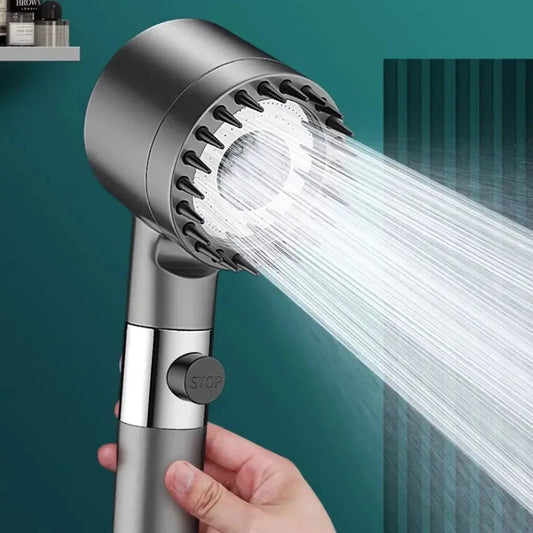High Pressurized Filter Shower Head 3-mode Adjustable Spray with AliExpress