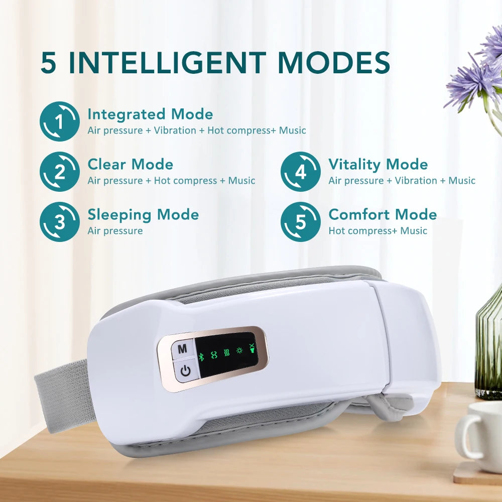 EyeZen™ Heated Music Massager 👁️🎶