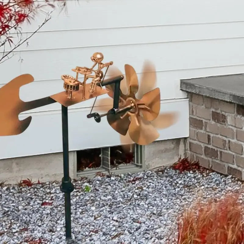 RhythmSpin – Drummer Decor That Dances with the Wind Yuan U Store