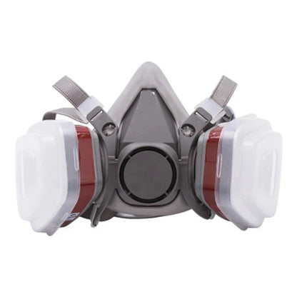 New 7in1/16in1 6200 Dust Gas Respirator Half Face Dust Mask For Painting Spraying Organic Vapor Chemical Gas Filter Work Safety Stone's Store