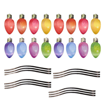 FestiveMag™ Bulb Decals – Stick, Shine & Spread Cheer