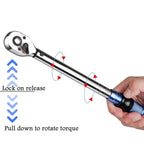 5-60N.m Torque Wrench 3/8 Inch Square Drive Torques Key ±3% High Precision Torque Wrench Professional Bicycle Automotive Tool Stone's Store