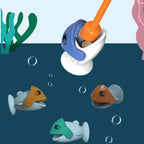 Dinosaur Simple Magnetic Fishing Toys Play Rod Game Toys for Children Baby Montessori with Rod Kids Educational Rotating Gift Sweet Kids Store