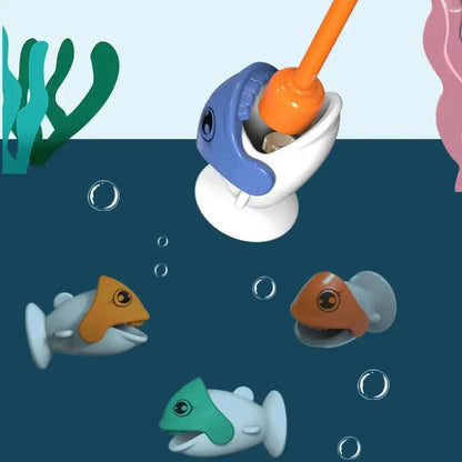 Dinosaur Simple Magnetic Fishing Toys Play Rod Game Toys for Children Baby Montessori with Rod Kids Educational Rotating Gift Sweet Kids Store