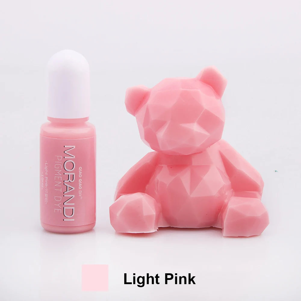 For fun 10ML 24Colors Resin Pigments DIY UV Epoxy Resin Crafts Morandi Dye Ink Colorant Jewelry Making Supplies Tools