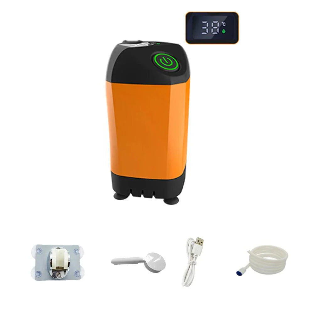 Compact All-Season Digital Temperature-Controlled Camping Shower for Adventurers Global Plus Store