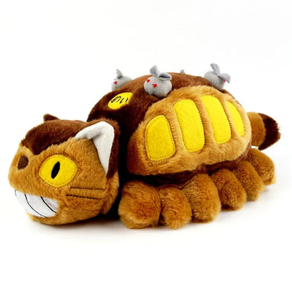 Cartoon Animation Bus Totoro Doll Soft Plush Animal Toys Stuffed Totoro Bus kids Xmas birthday gift Stone's Store