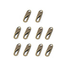 10 Pcs Zipper Slider Puller Instant Zipper Repair Bag Replacement Bad Buckle Travel Bag Suitcase Zipper Head DIY Sewing Craft