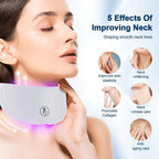 7 Colors LED Facial Mask with Neck Red Light Therapy Mask – Skin Tightening, Lifting & Anti-Aging foreverlily Official Store