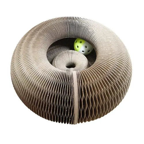 Magic Organ Cat Toy Cats Scratcher Scratch Board Round Corrugated AliExpress
