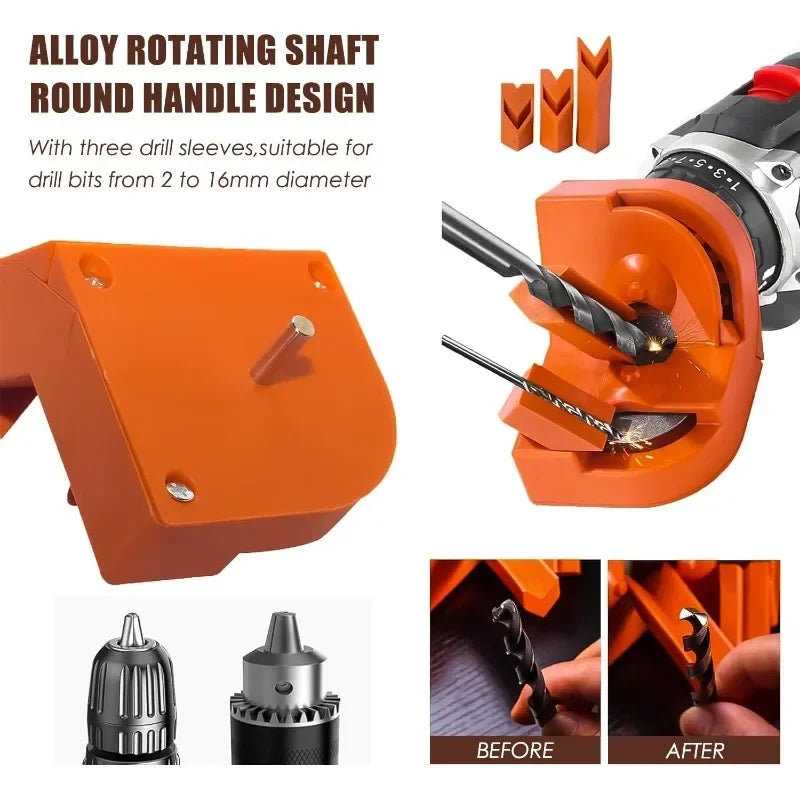 SharpPro™ Drill Bit Sharpener 🔧 — Restore Bits in Seconds