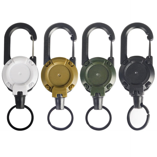 ELMAS Sporty Retractable Anti-Theft Keychain Shop1103682364 Store