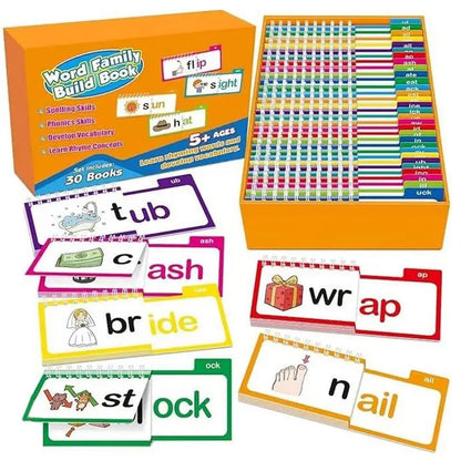 RhymeTime™ 30-Book Learning Flip Set 📚🎤