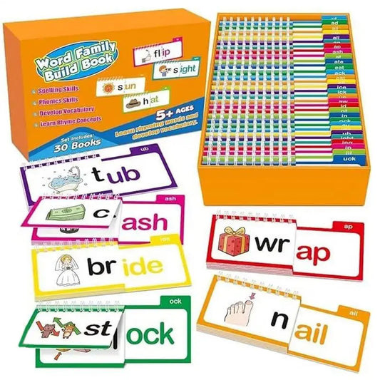 RhymeTime™ 30-Book Learning Flip Set 📚🎤