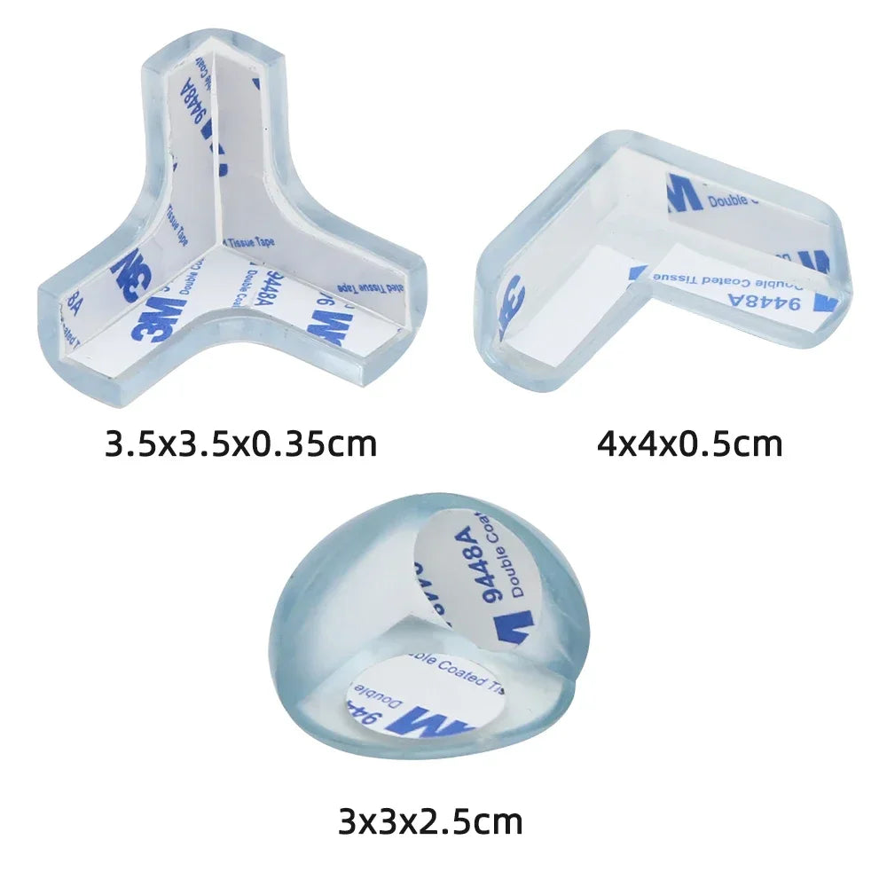 Baby Safety Silicone Table Corner Protector Transparent Edge Guards Stone's Store