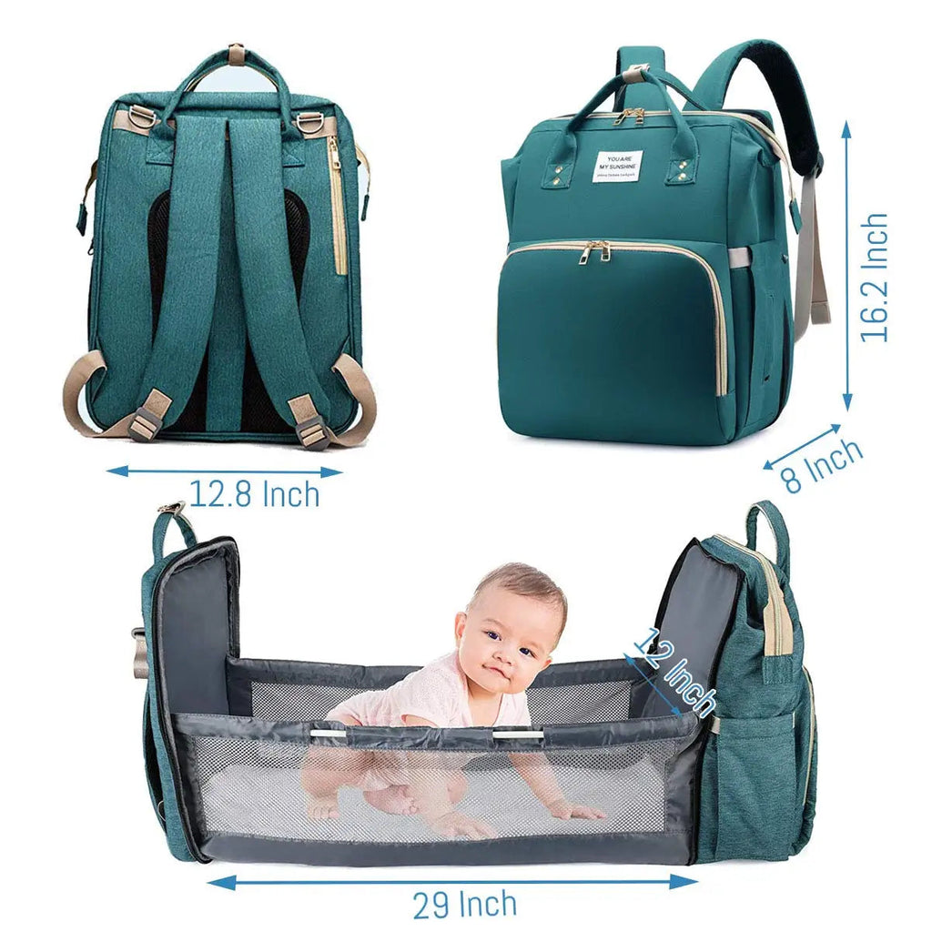 3-in-1 Diaper Bag & Baby Bed YOURSChoice Store