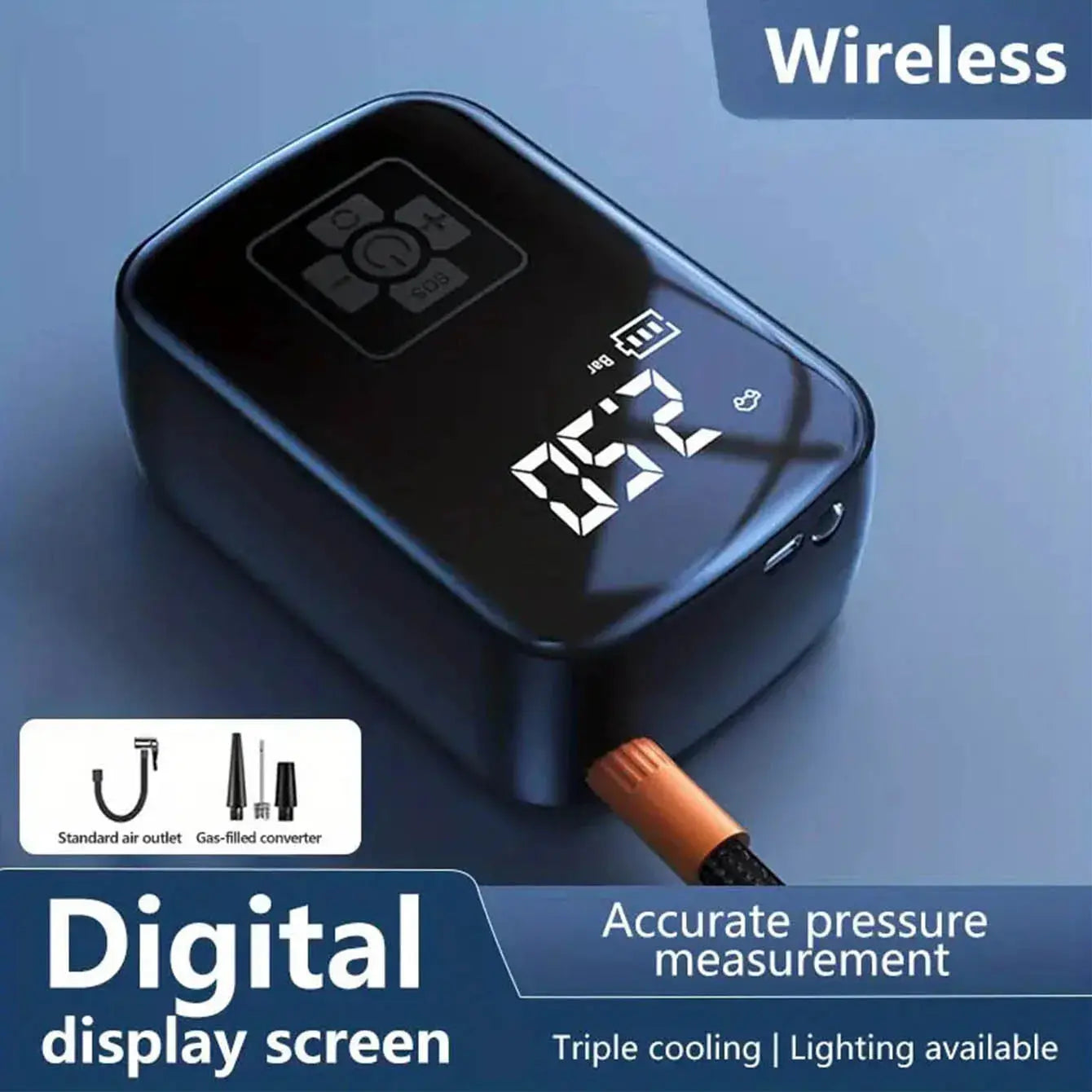 Wireless Electric Air Inflator Shop1102175717 Store