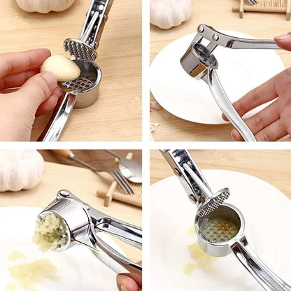 Stainless Steel Garlic Press Crusher Mincer Handheld Garlic Smasher AliExpress