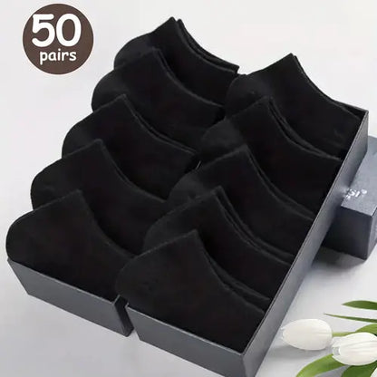 10/20/30/40/50 Pairs Of Breathable Deodorant Men's Low Cut Ankle Socks AliExpress