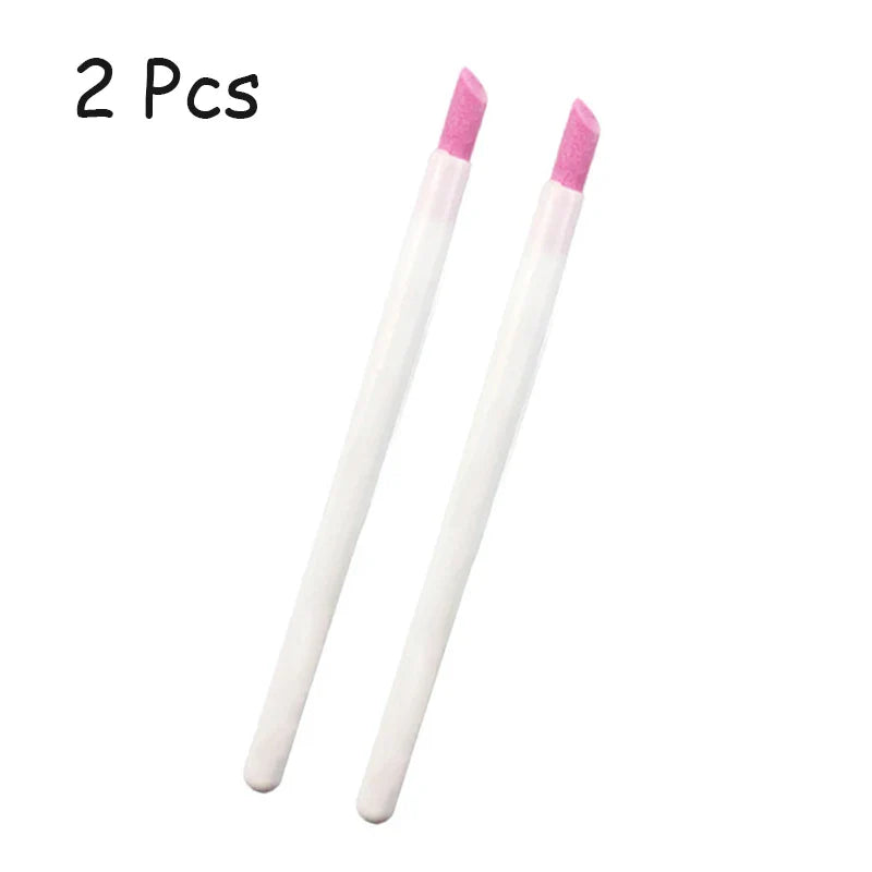 1-5PC Quartz Nail Grinding Pens – Cuticle Remover & Dead Skin Tool for Manicure & UV Gel Polish
