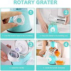 Manual Rotary Vegetable Cutter Cheese Grater Food Fruit Potato Peeler Carrot Shredder Slicer Cutting Chopper Kitchen Tools Shop2023BD Store