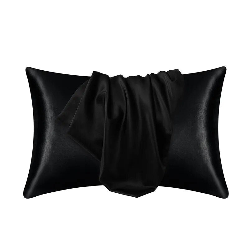 100% Silky Satin Pillow Cover Shop1104120734 Store