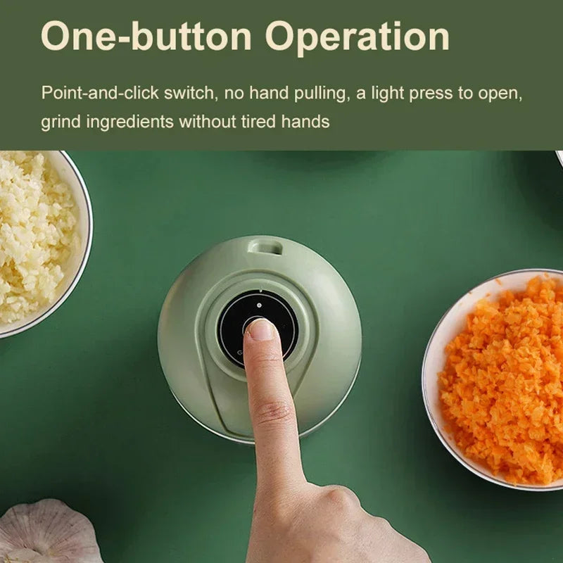 Mini Electric Garlic Chopper USB Meat Grinder Garlic Masher Machine AliExpress