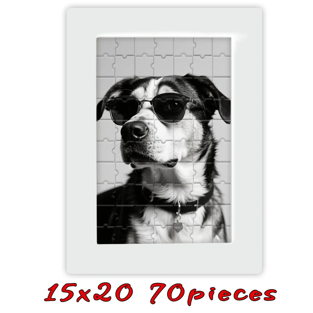 MemoryFrame™ Rompecabezas de Madera 🧩💖 Construye los Momentos que Amas
