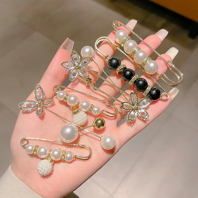 Sparkle & Secure Rhinestone Pin Younguo Jewelry Store