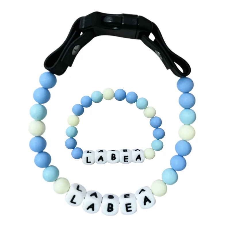 PawBond™ – Collar personalizado para mascotas y pulsera a juego 🐾💖