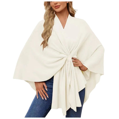 LuxeCloud Wrap – Cozy Elegance for Any Occasion!