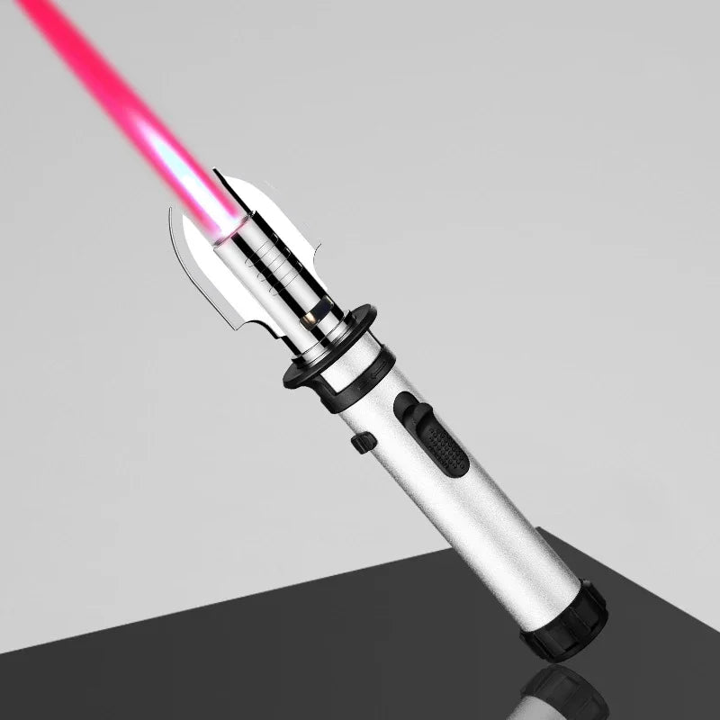 Turbo Torch Jet Gas Lighter High Firepower Windproof Spray Gun Kitchen Cooking Smoking Accessories Jewelry Welding Cigar Lighter Unusual lighters Store