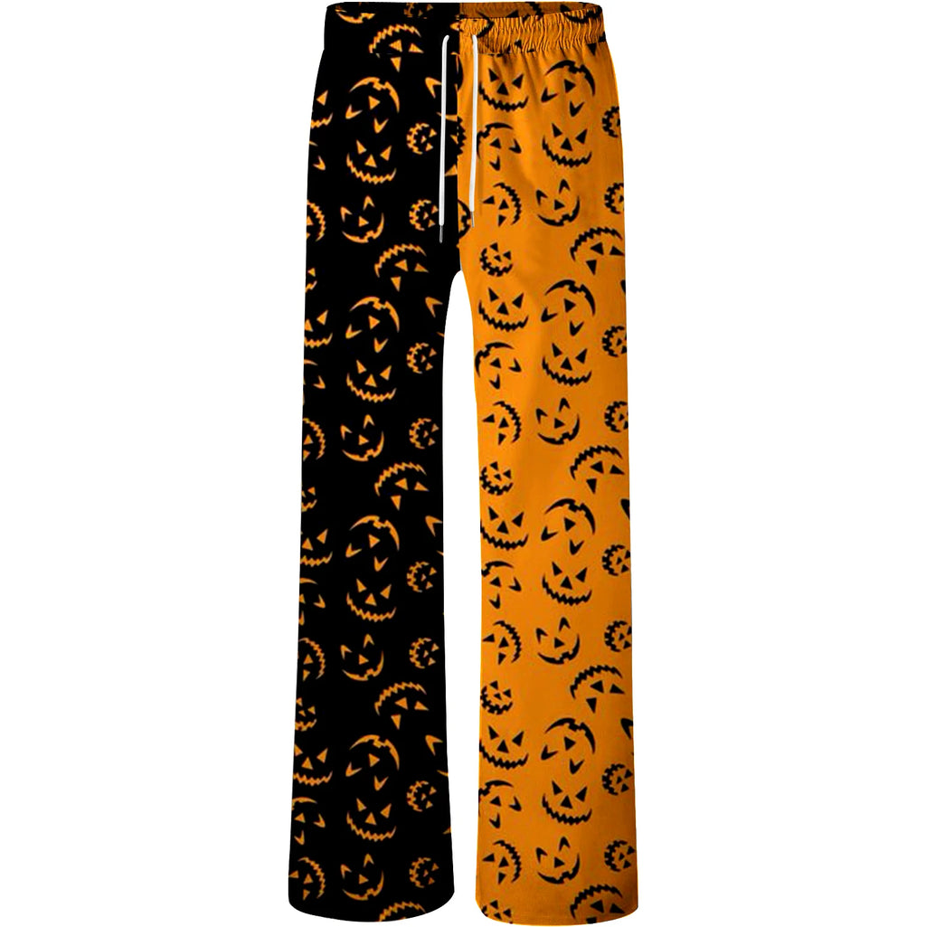 New 3D Printed two color Funny men's Sleeping Pants For Home Leisure Air Conditioned Thin Beach Pants