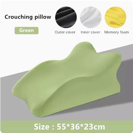 Multifunctional Memory Foam Wedge Pillow – Ergonomic Comfort for Rest, Reading & Recovery Shop1103459138 Store