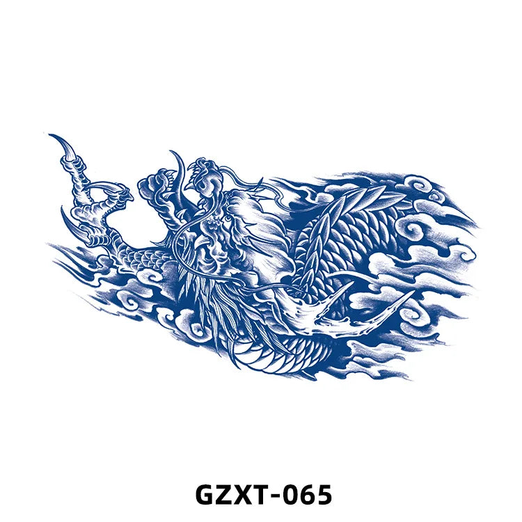 New Wholesale Juice Chest Stickers Tattoo Herbal Semi-permanent Back Tatoo Wings Tattoo Stickpaper WAM-girl Store Store