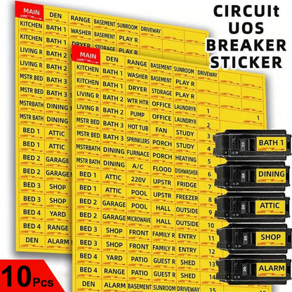 VoltVault Labels – No More Guesswork, Just Flip & Know!
