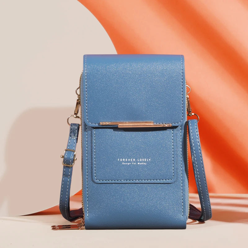 Bolso cruzado TouchCarry™ 📱✨ — Usa tu teléfono sin sacarlo