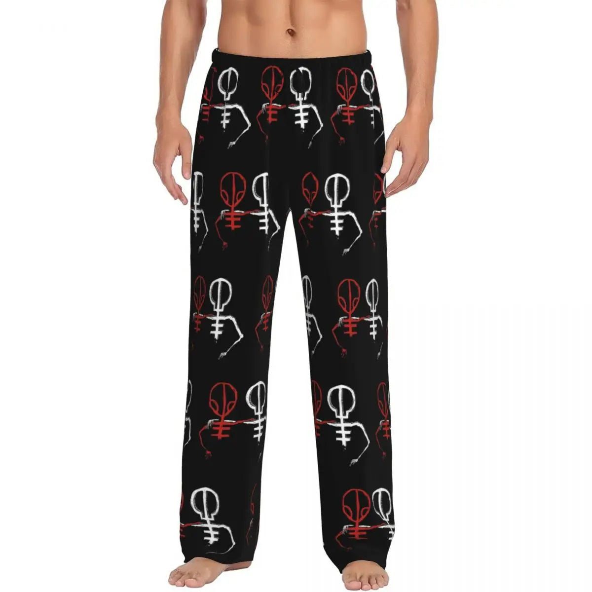 Custom T-Twentys One P-Pilots Rock Logo Hot Pajama Pants Men's Lounge Sleep Stretch Sleepwear Bottoms with Pockets
