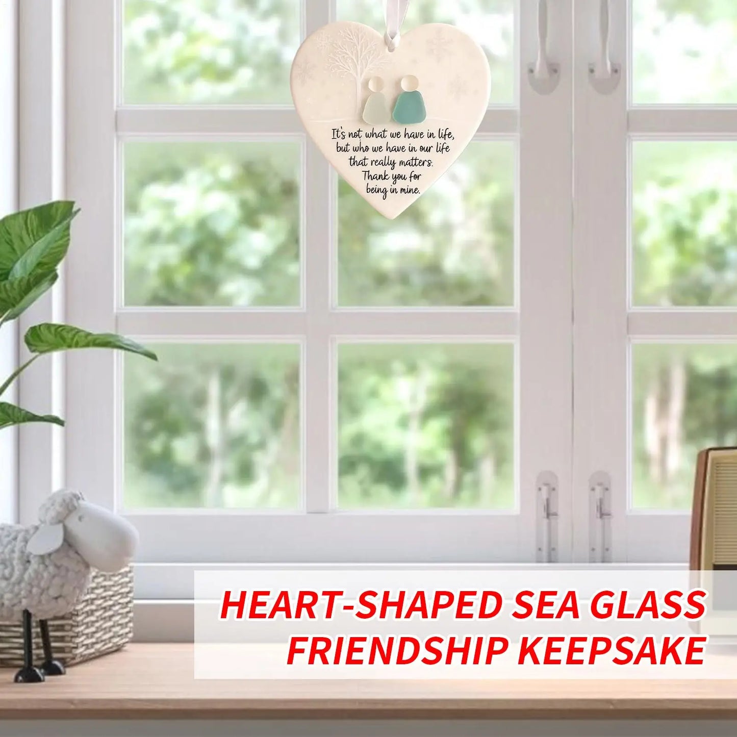 SeaHeart™ – Sparkling Friendship Ornaments