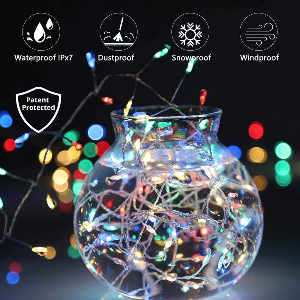 Luces LumiFlare™ – Brillo festivo de forma sencilla