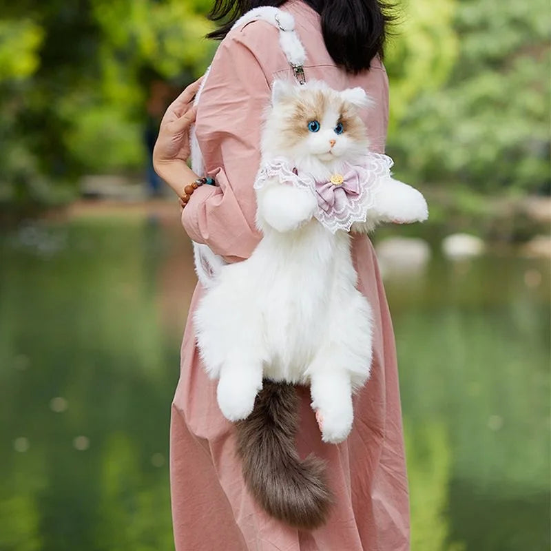Cuddly Companion Backpack – Realistic, Soft, and Fun! gengu Store