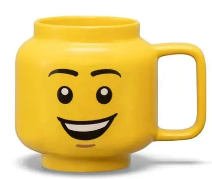 Cartoon Ceramic Mug Cup 250ML with Cute Impish Expression Figure Head AliExpress
