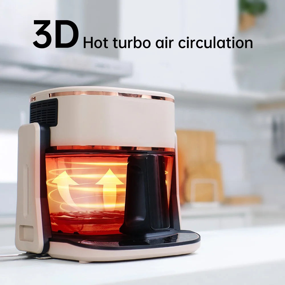 Oem Wholesale Home Transparent air Grill Fryer 3 in 1 Electric Hot Digital air Fryer